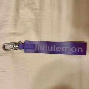 Lululemon Never Lost Keychain